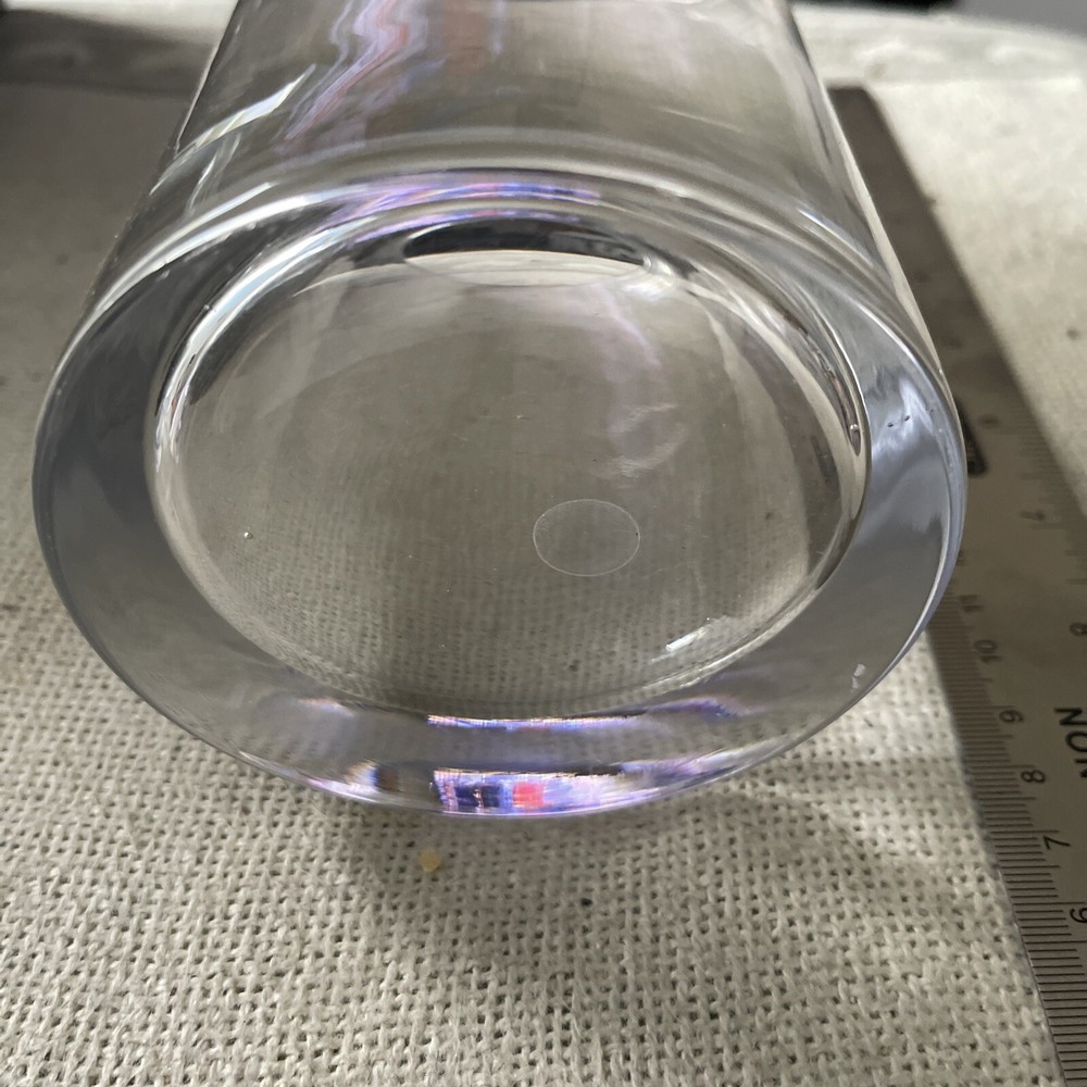 Tall Glass Candle Holder