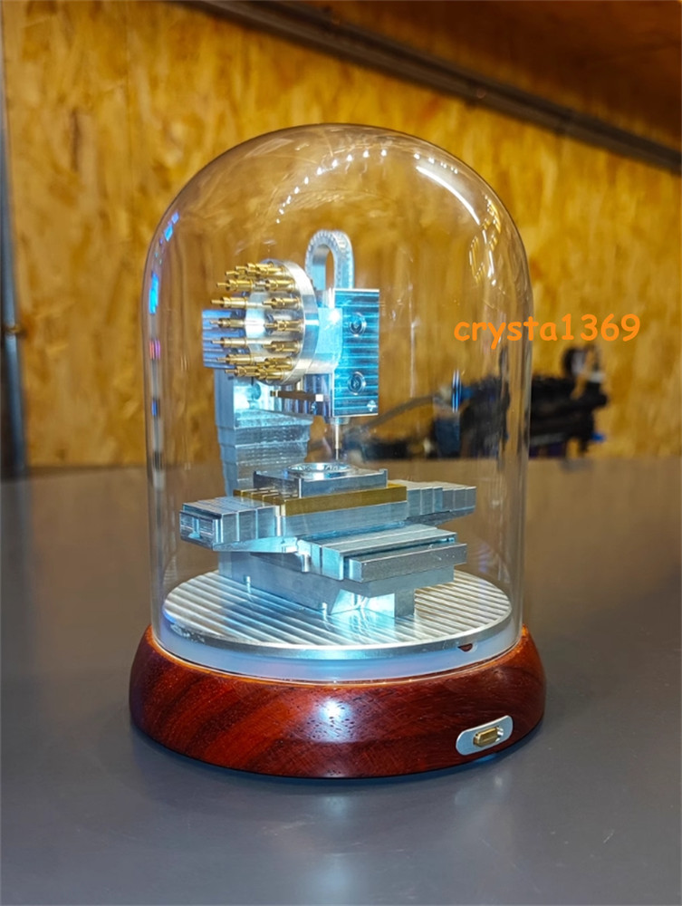 Mini Milling Machine Model Simulation Machinery Milling Machine Tool Crafts Gift