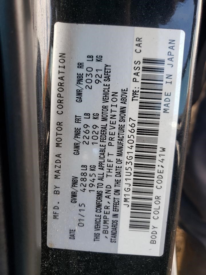 Used Fuse Box Engine fits: 2016 Mazda 6 Grade A