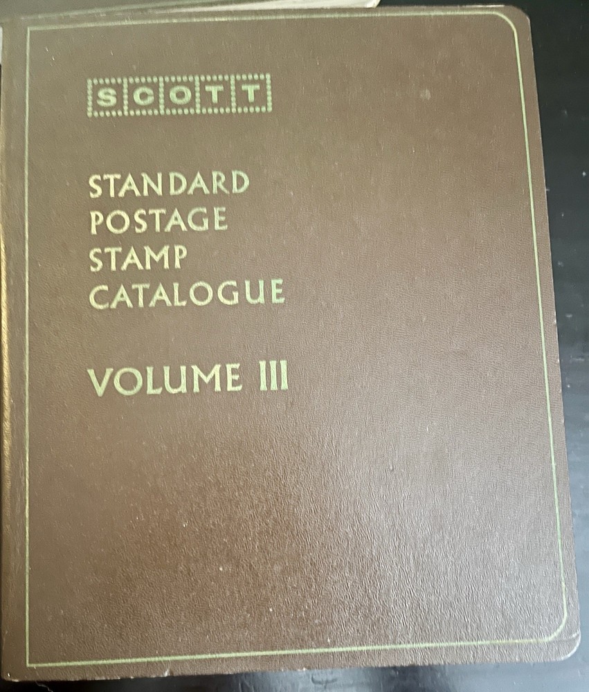 1972 Scott Standard Postage Stamp Catalogue 3 Vol. Set