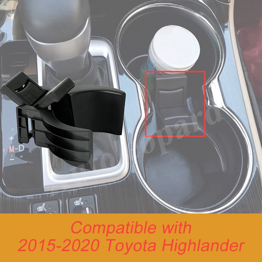 For Toyota Highlande 2015-2020 Center Console Insert Divider Cup Holder Replace