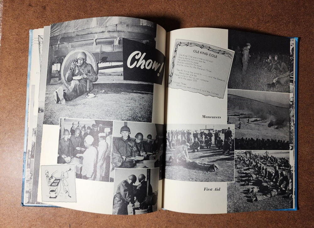 1954 Parks Air Force Base California 3275th Basic Training Recruit Yearbook