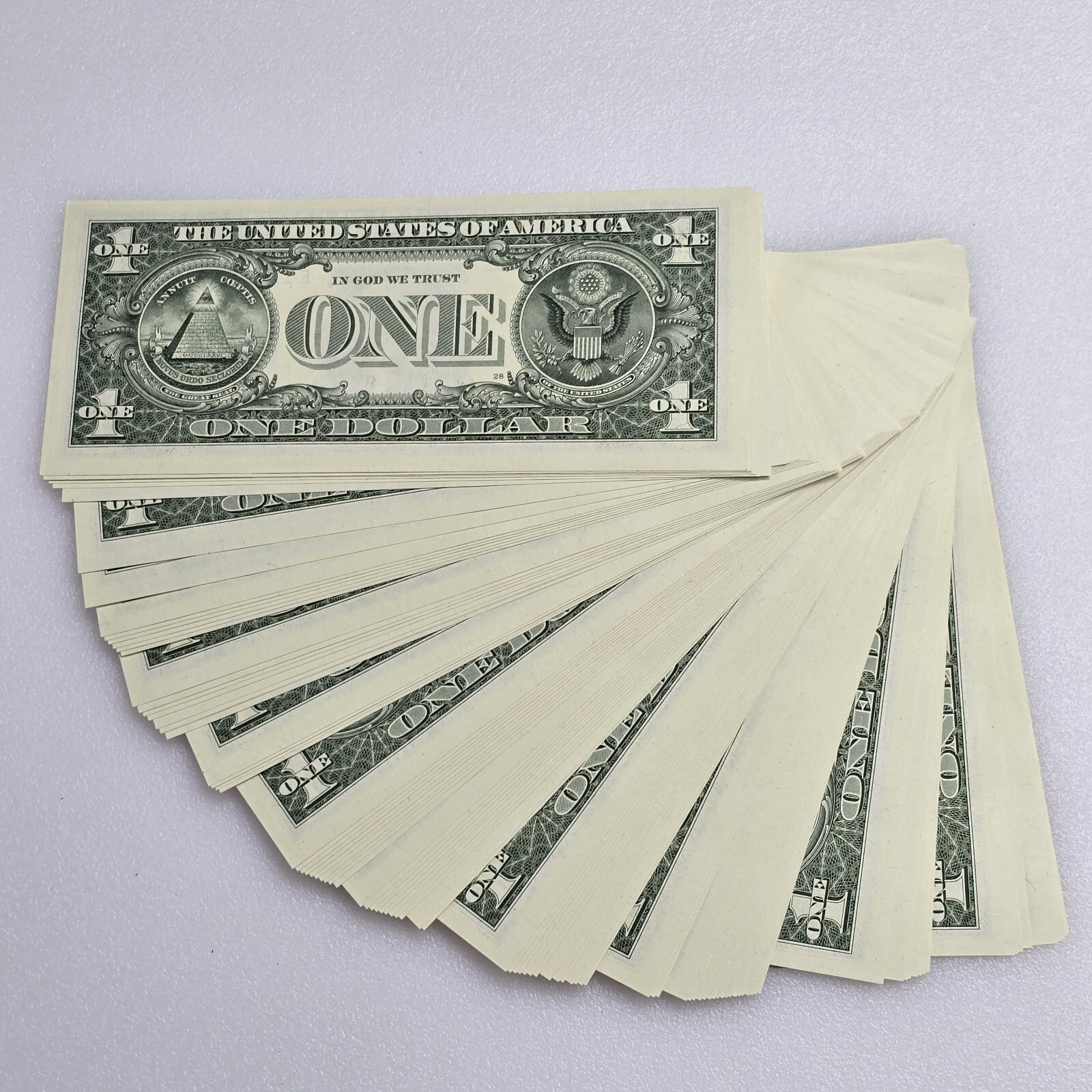 NEW 2021 Series Uncirculated Sequential ONE DOLLAR $1 Bills Lot of 10 From BEP