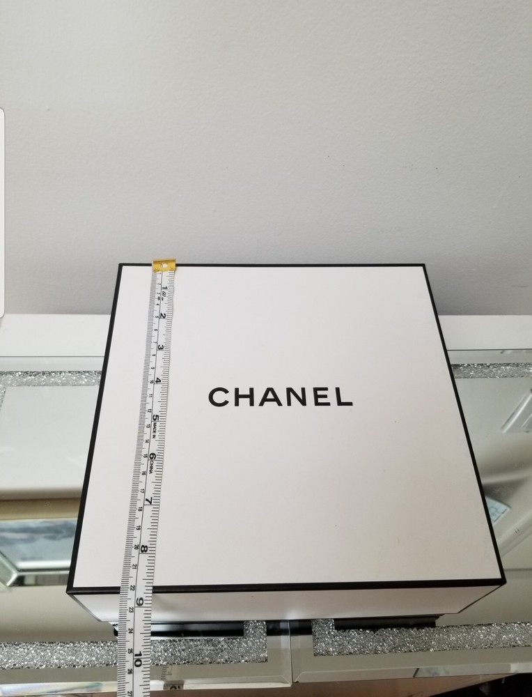 CHANEL Box Authentic Square Empty Gift Box 8.5"x8.5"x3.75"