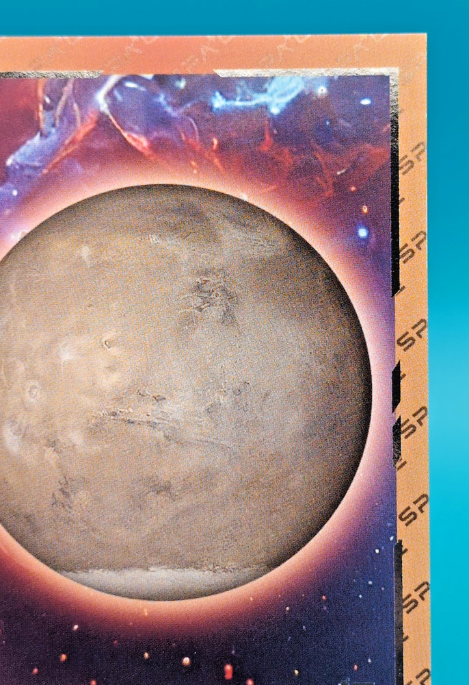 2025 Cardsmiths Space Galactic Edition - Mars #7 - Iced Foil Parallel