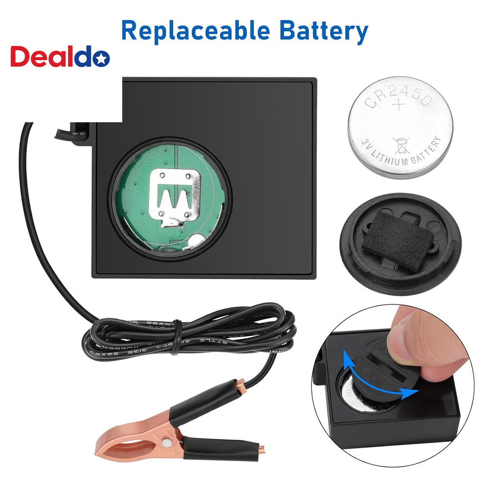 Small Engine Tachometer, Digital Tachometer Tach Gauge Reset Function Equipped w