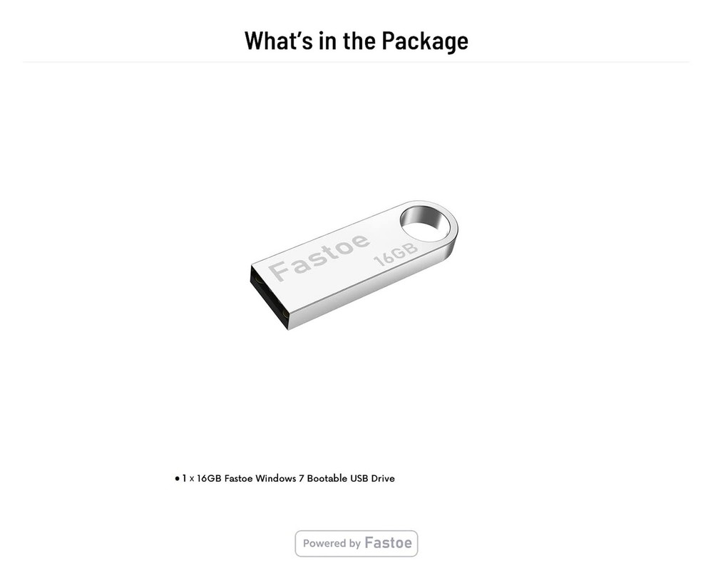 Bootable USB Flash Drive for Windows 7, Windows 7 Ultimate/Home/Pro 32/64 Bit...