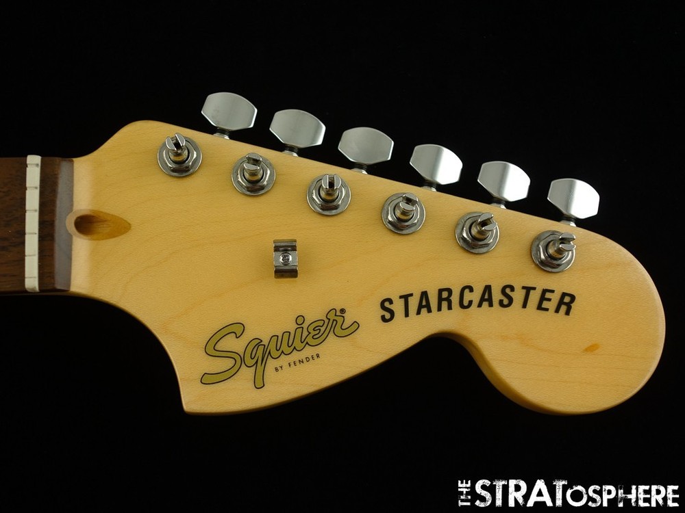 Fender Squier Affinity Starcaster Deluxe NECK + TUNERS "C" Laurel.