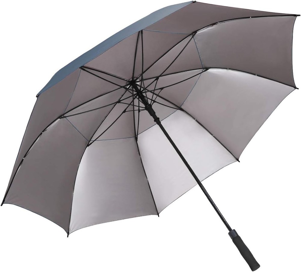 54/62/68 Inch Extra Large Windproof Golf Umbrella UV Protection Automatic Open