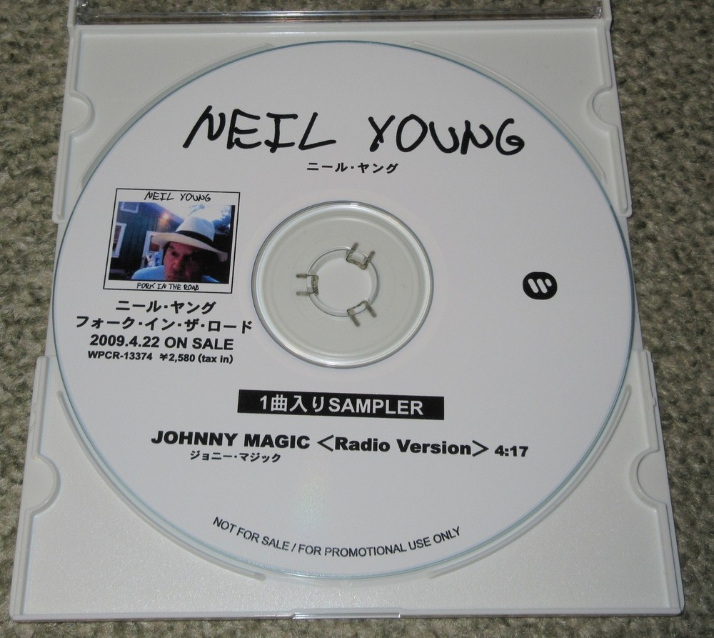 $0 ship! NEIL YOUNG Japan PROMO ONLY 1 track CD acetate JOHNNY MAGIC more listed