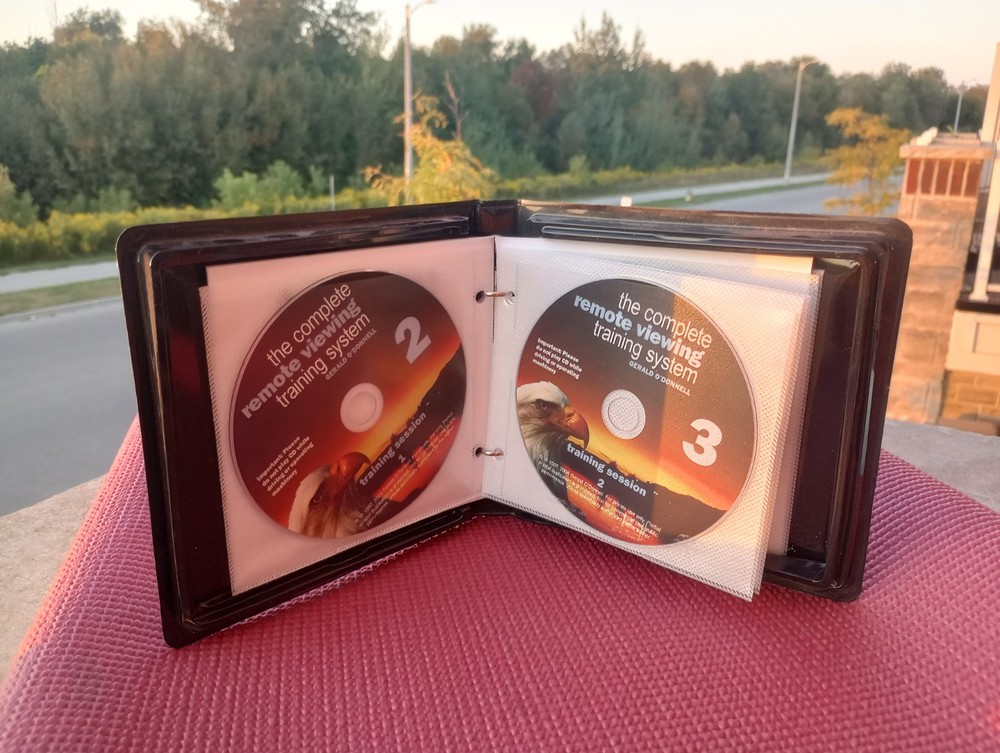 GERALD O'DONNELL "ARVARI Remote Viewing Training system Preowned 8 DISC SET