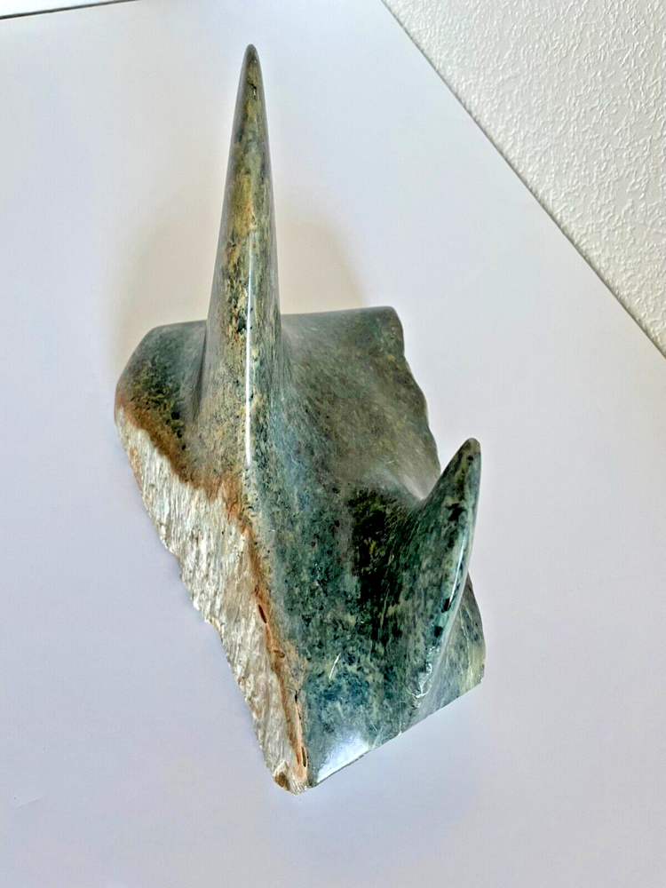 AMAZING STONE SHARK SCULPTURE