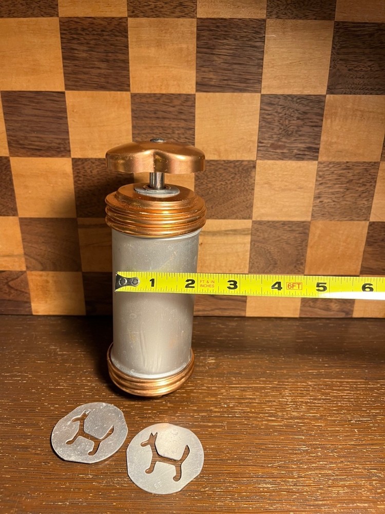 Mirro Copper Toned Vintage Cookie Press