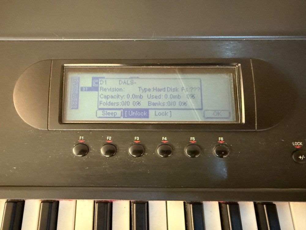 E-MU E4K 76 key Sampler Sequencer Workstation EIV