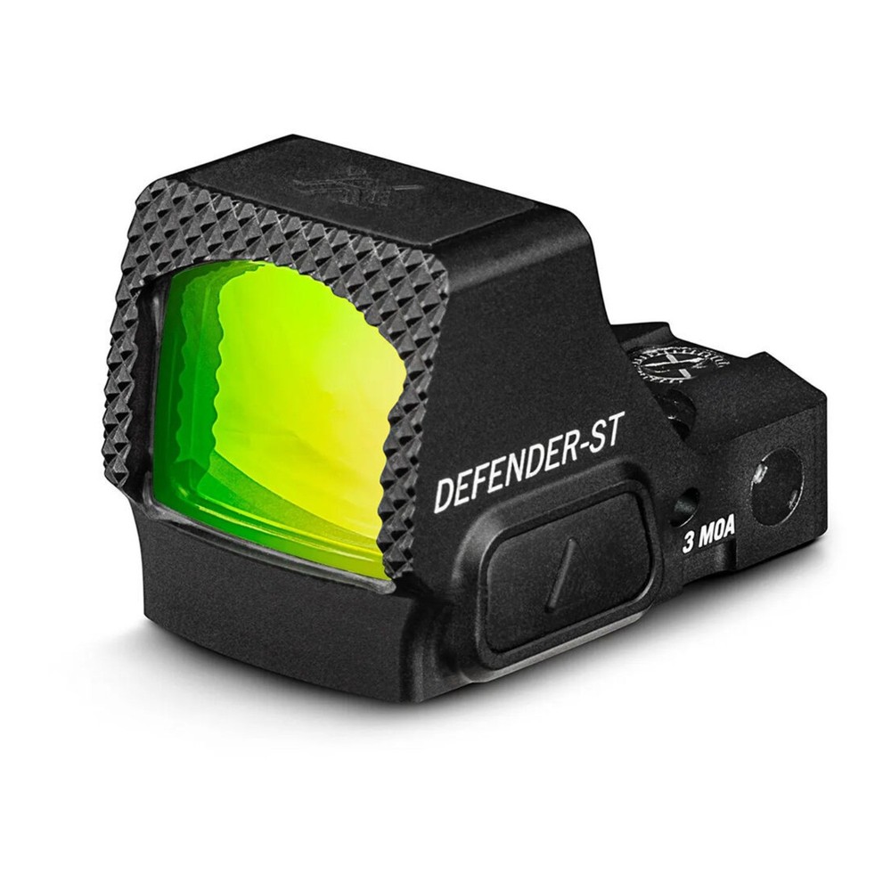Vortex Optics Defender-ST Micro Green Dot Sight 3 MOA (Black)