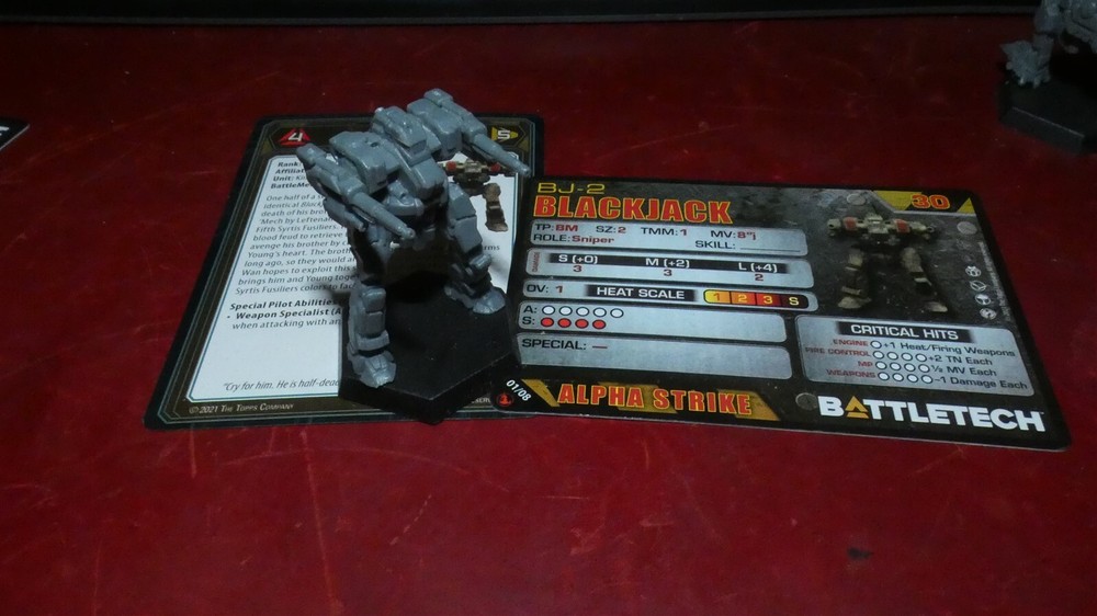 BattleTech: Mech: Blackhawk BJ-2