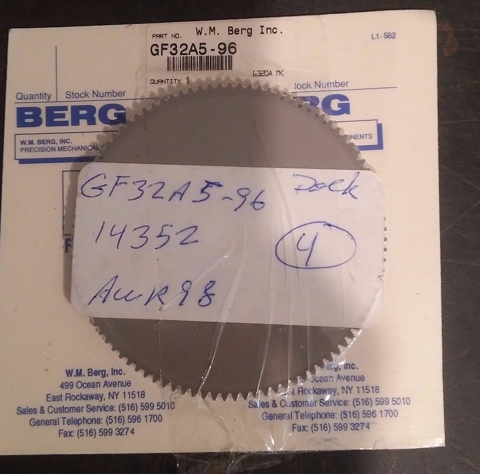 Three (3) Berg Sprockets - Model GF32A5-96