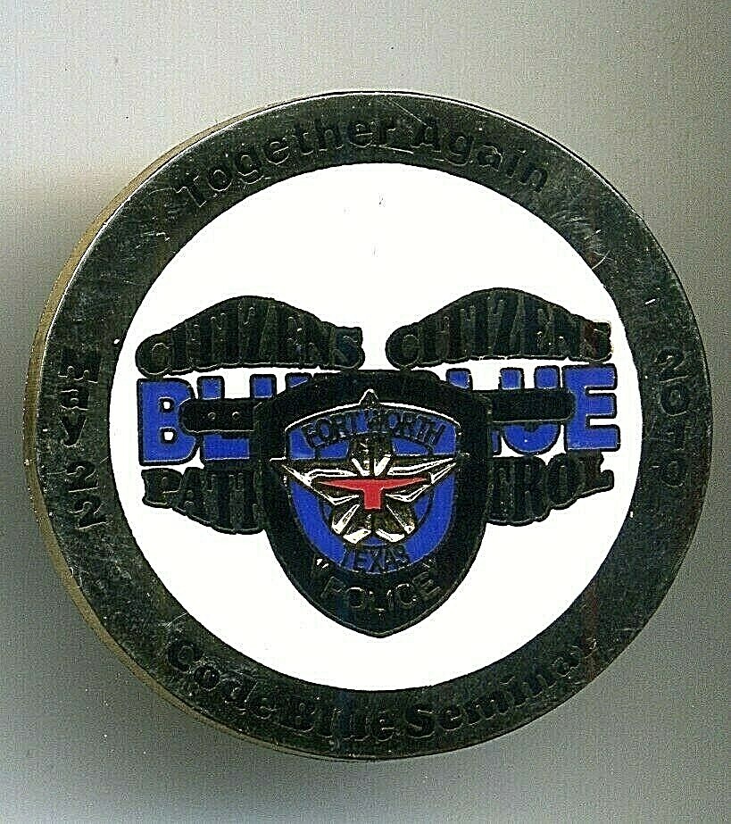 2010 Citizens Code Blue Patrol Seminar Pin