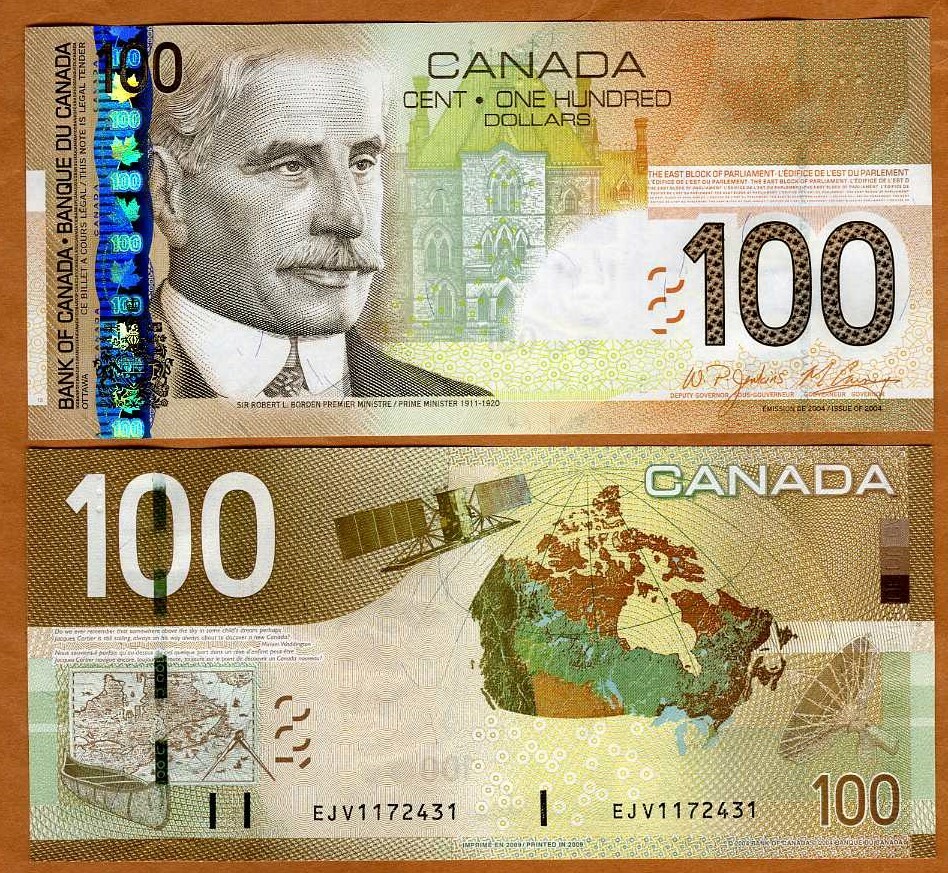 Canada, $100, 2004/2009, P-105d, UNC