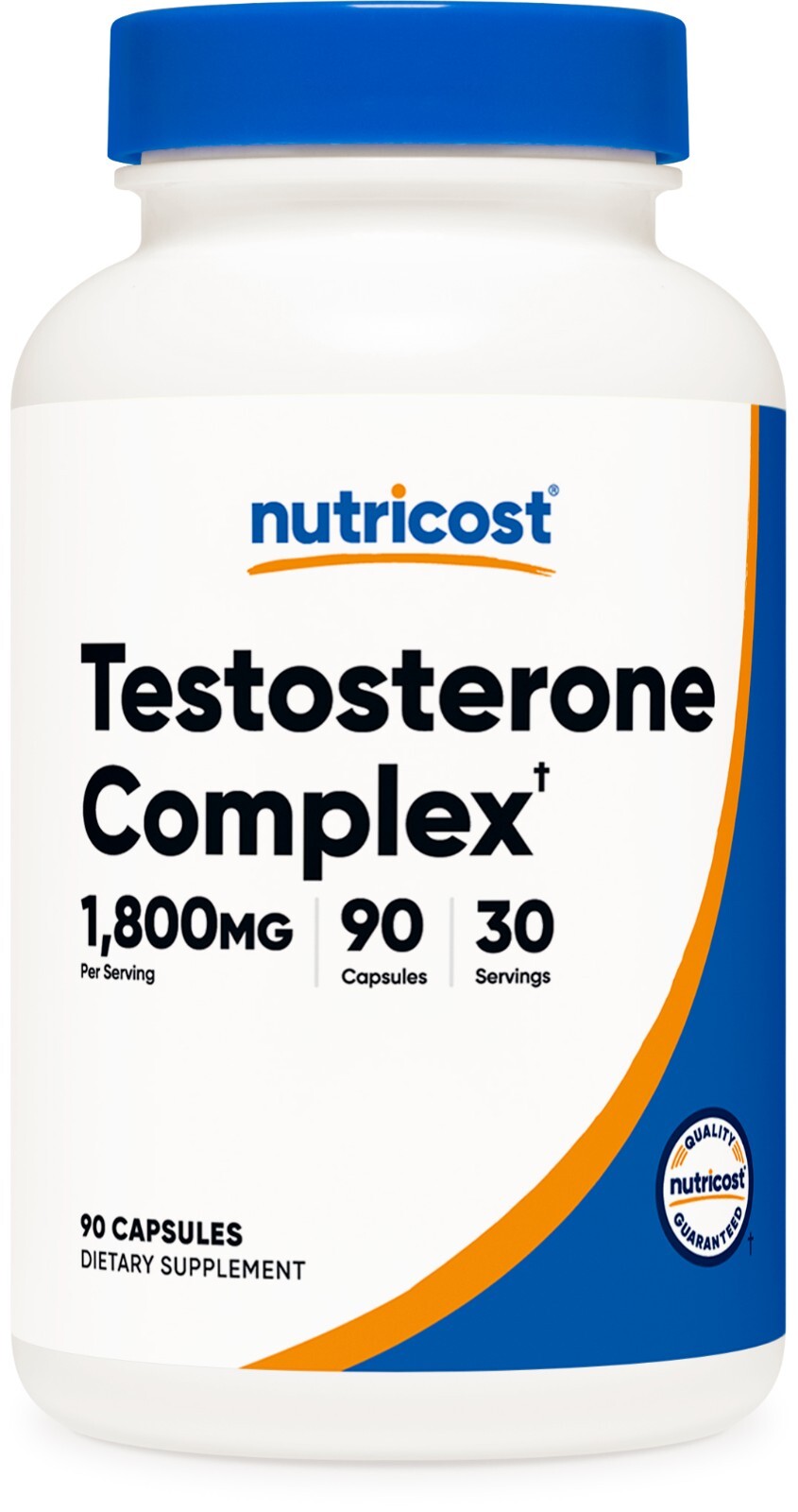 Nutricost T-Level Complex (90 Caps) - Gluten Free, Non-GMO