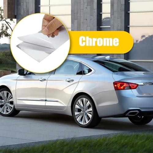 Pillar Posts Door Window Trim 6pcs Compatible with Chevy Impala Chrome Silver