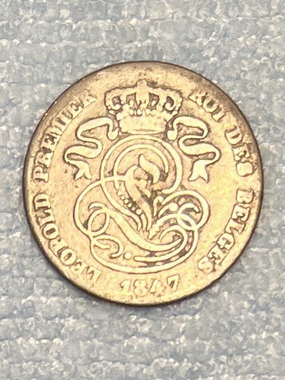 Belgium - 2 centimes 1847