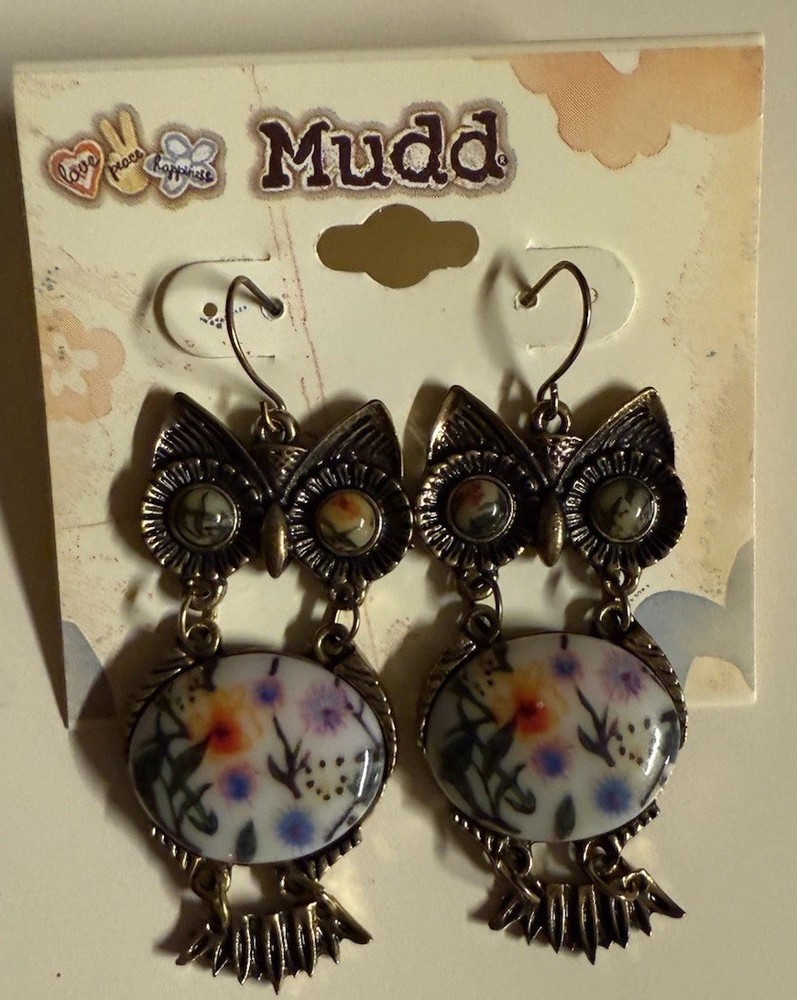 Earrings By Mudd Owl Boho Theme Dangle Hook JAN26