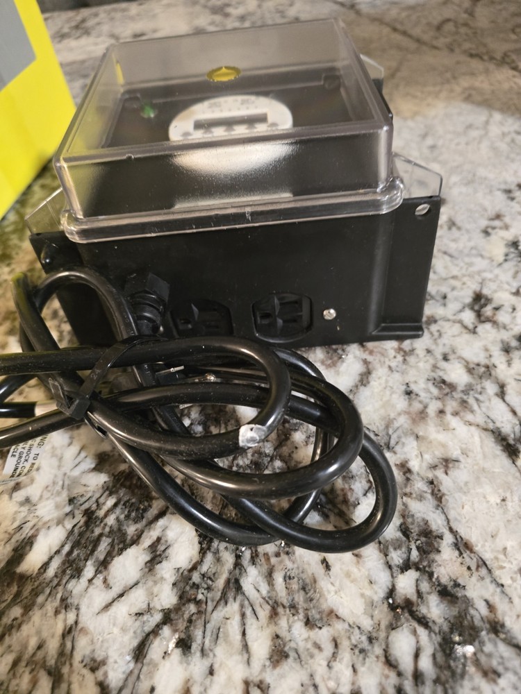 LMI Liquitron Time Switch Controller Model 33424 Liquid Metronics Milton Roy