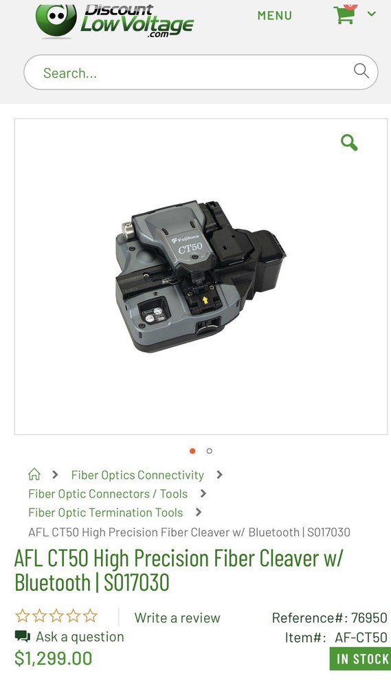 fujikura fiber optic splicing Kit