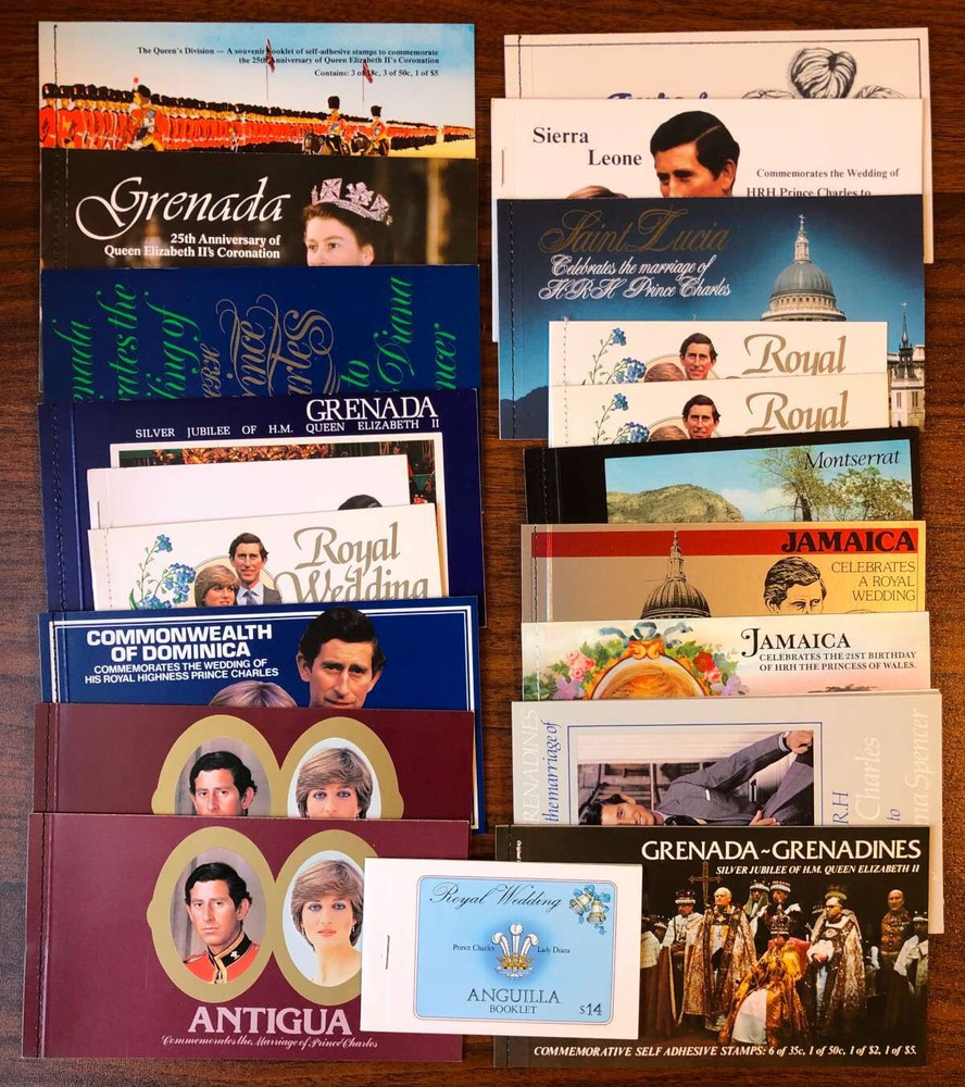 D6435: British Colonies Complete Booklets; CV $102