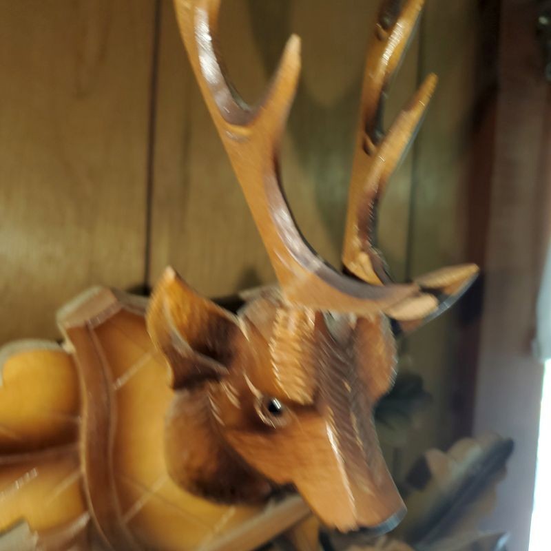 vintage hunter cuckoo clock