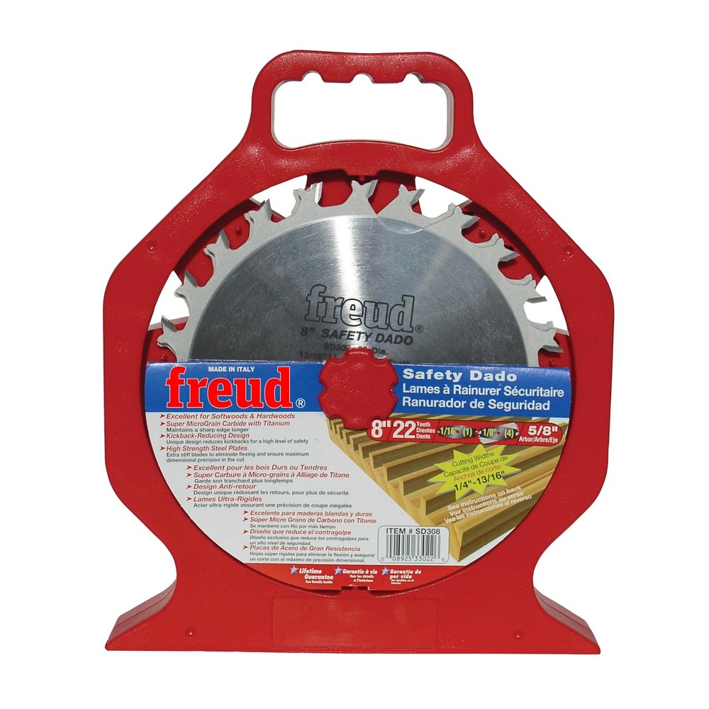 Freud SD308 8" Safety Dado Sets