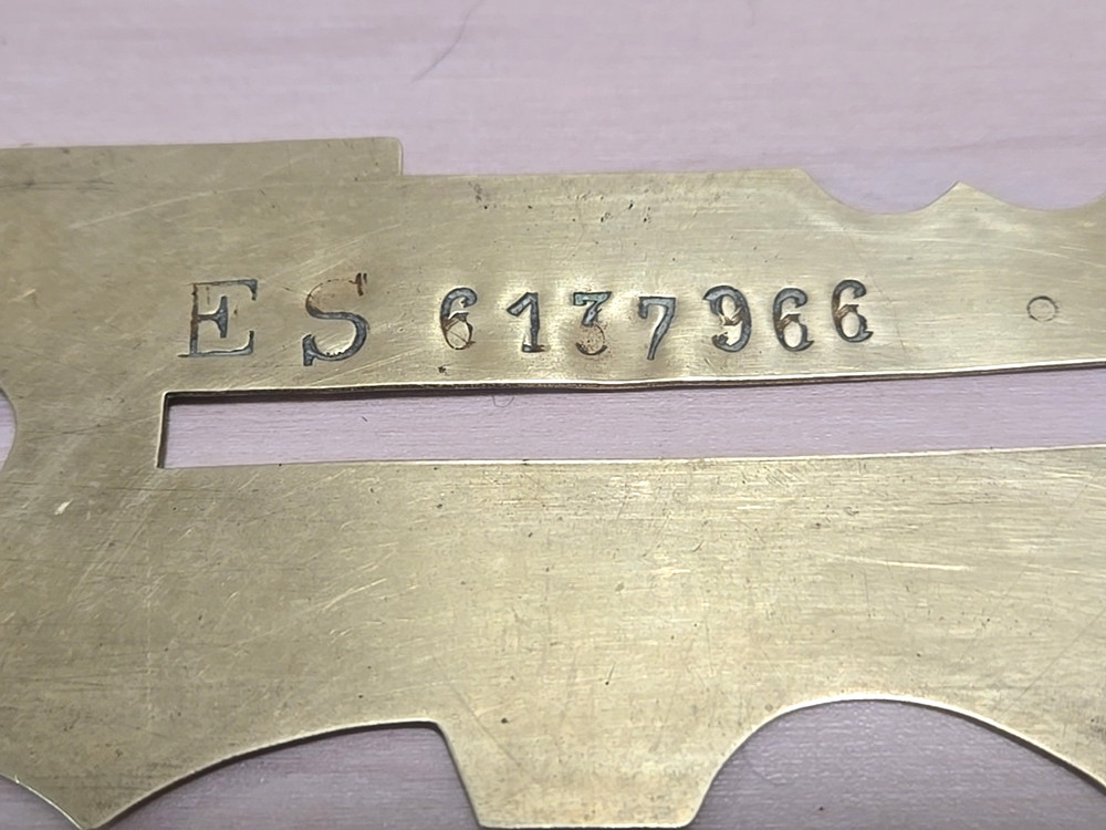 Military Brass Button Cleaning Stick