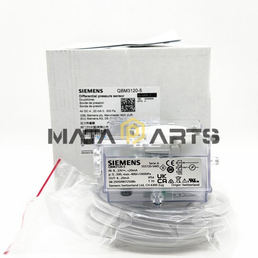 1PCS NEW Siemens QBM3120-5 difference pressure sensor