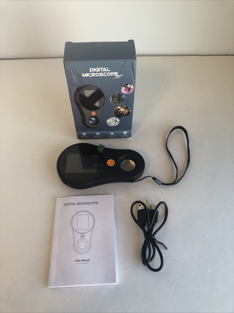 500X Handheld Digital Microscope 2 MP Portable With Camera 2 Inch IPS