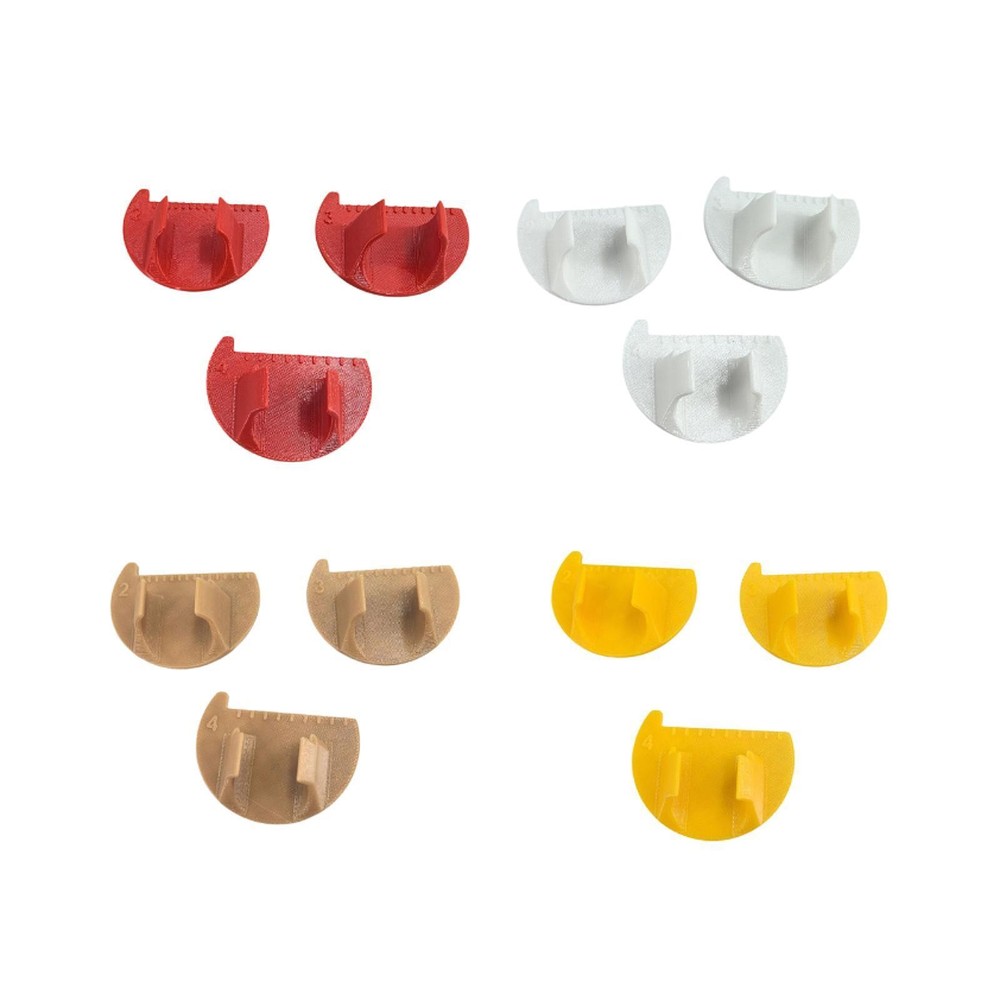 3Pcs Sewing Gauge Measuring Tool Set Stitching Guide Tool for Knitting