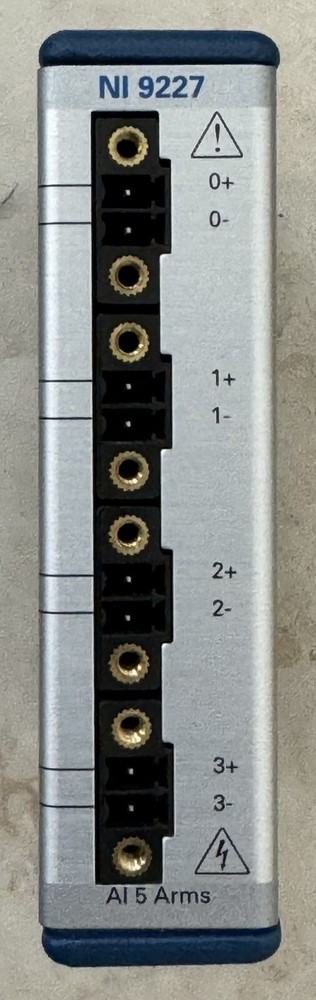 National Instruments NI-9227 Analog Input Module +/- 250Vrms 24bit