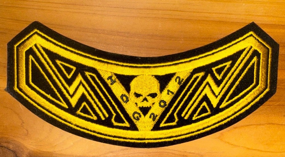 2012 Harley Davidson HOG Member Rocker Patch - New/Never Worn