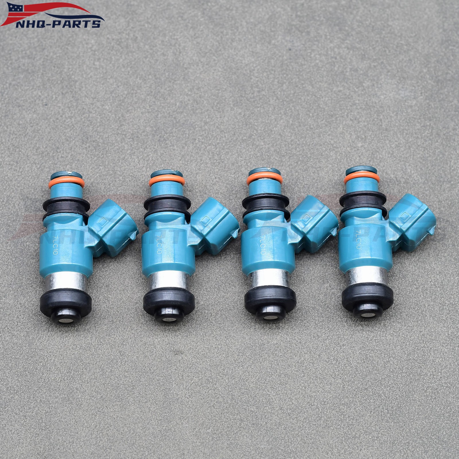 Set of 4 Fuel Injectors Fits For Yamaha YZF-R6 2008-2020 13S-13761-00-00 USA