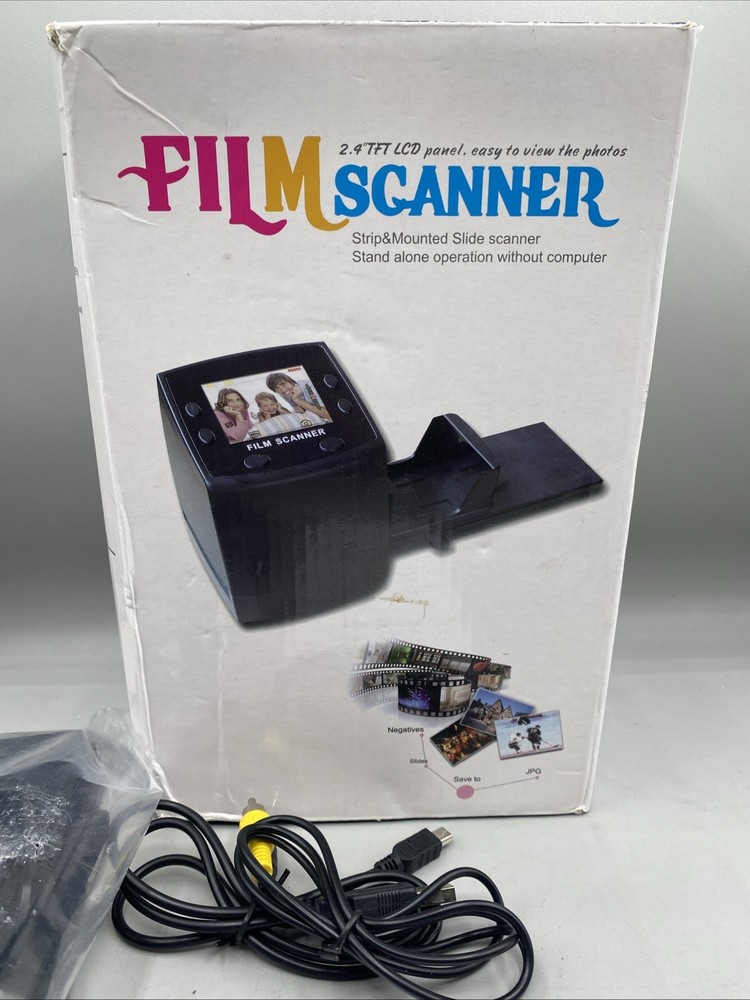 Film Scanner Stand Alone Operation Without A Computer Slide Scanner Tested