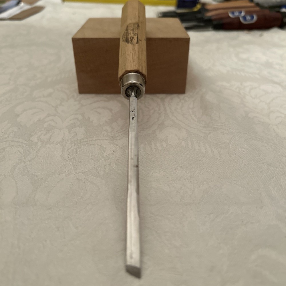 Two Cherries #1s / 6mm Intermediate Carving Gouge Sharp Excellent Condition
