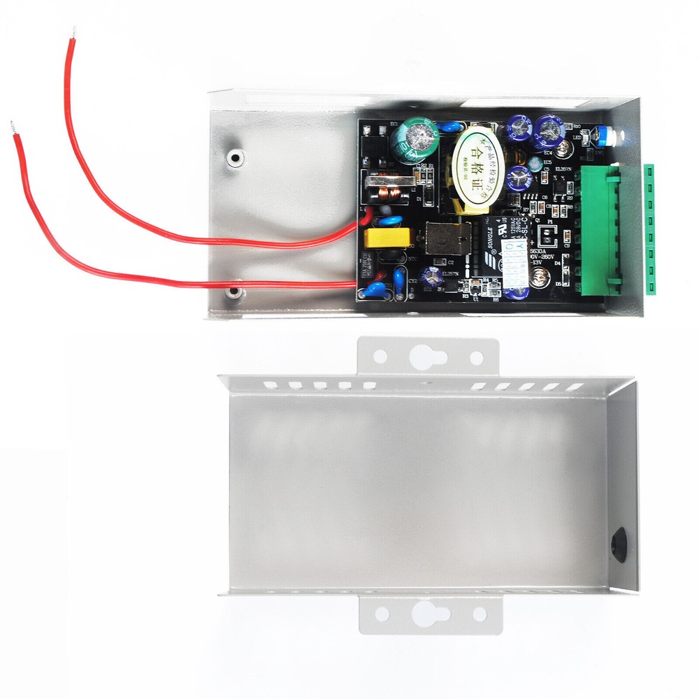 DC12V/5A Power Supply Unit AC90~260V for Door Access Control Intercom System US