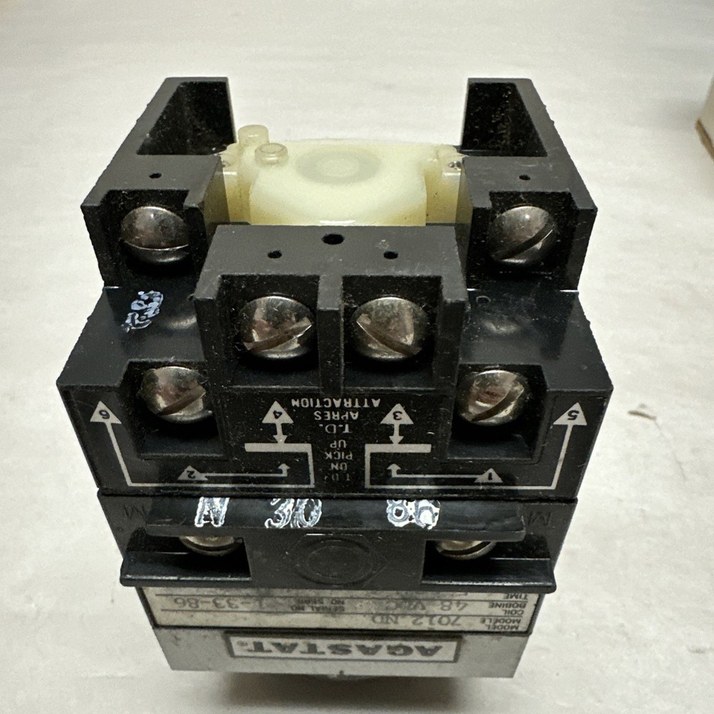 Agastat,7012 ND,5-50 Second 48V Timer