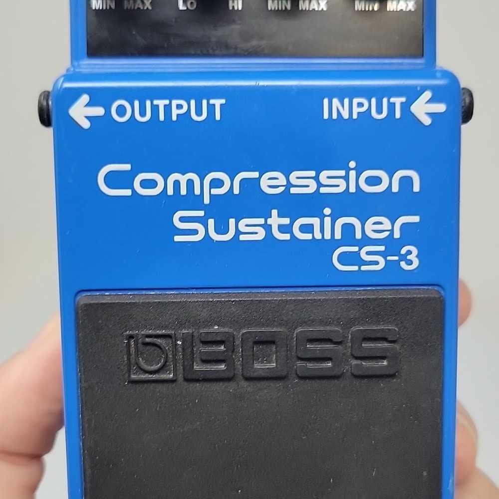 Boss CS-3 Compressor, Compression Sustainer Guitar Effect Pedal