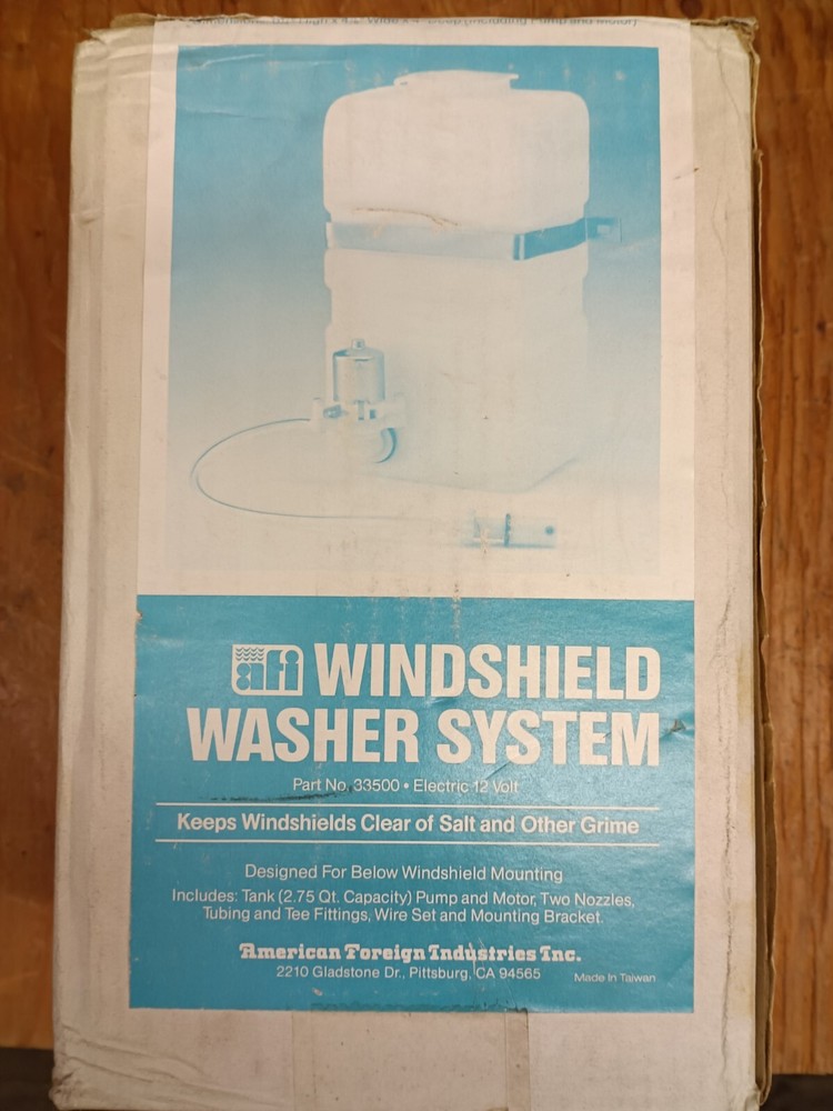 AFI Windshield Washer Kit  33500