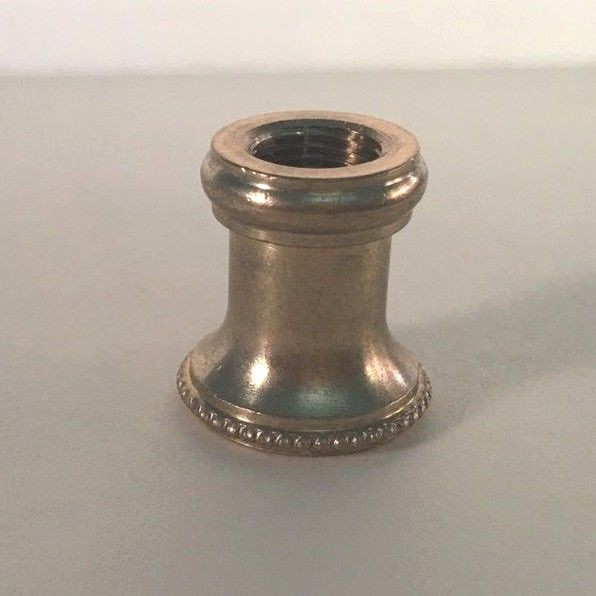 7/8" Solid Brass Beaded Neck Tap1/8IPS (threaded)- Unf. NEW spindle coupling