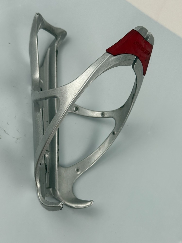 Vintage Specialized Water Bottle Cage Plastic Silver