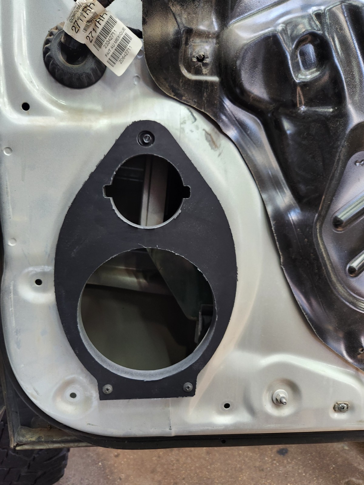 Custom Door Speaker Adapters 6x9 to 6.5 w 3.5 Tweeter 2014-2026 Chevy GMC GM