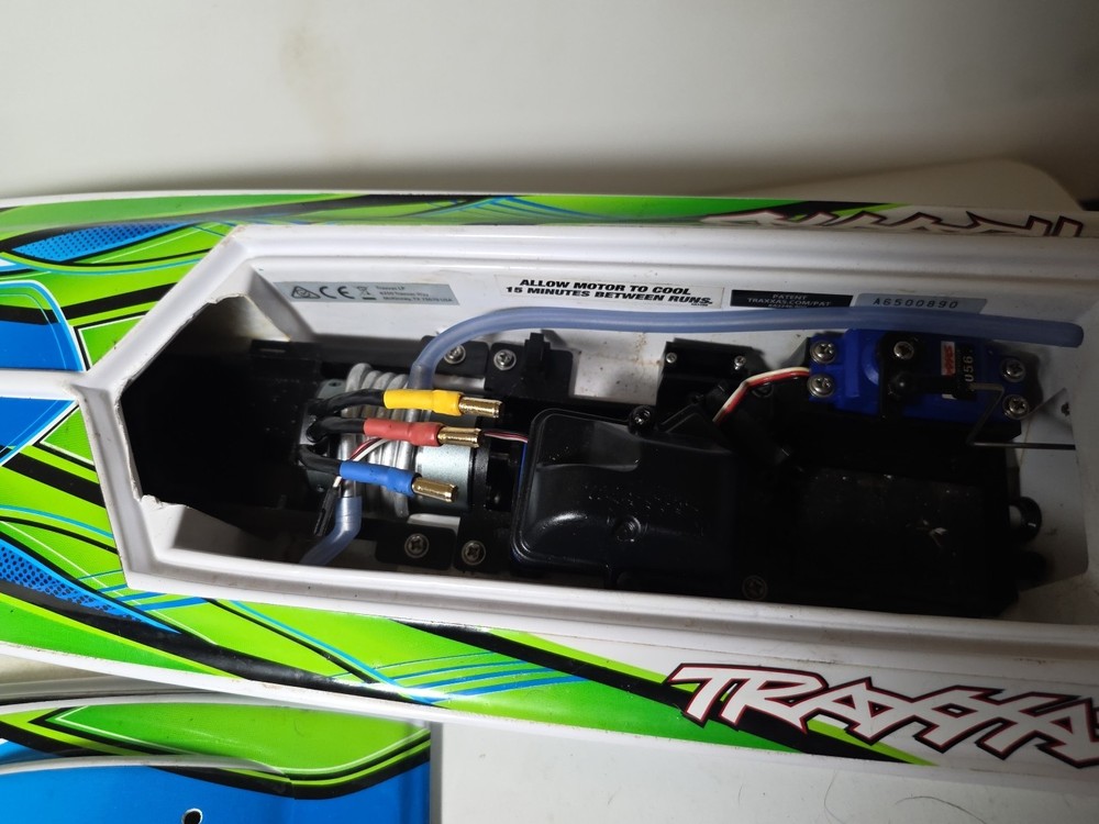 Traxxas Blast Rc Boat, Missing Parts Read Description