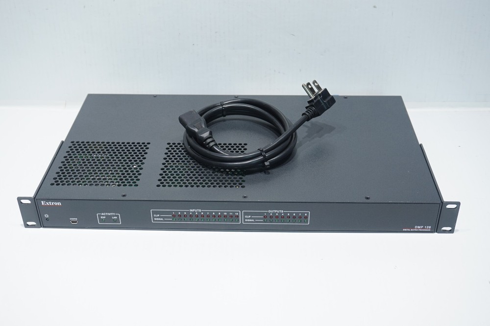EXTRON DMP 128 C 12X8 ProDSP DIGITAL MATRIX PROCESSOR - RACK MOUNT